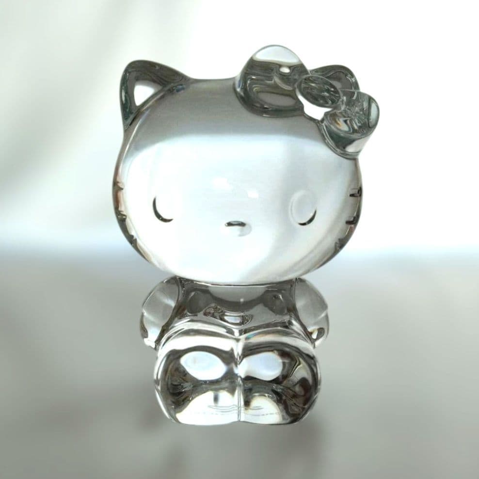 【新品】バカラ　キティ　Kitty　ハローキティ　フィギュア　限定品　箱付き