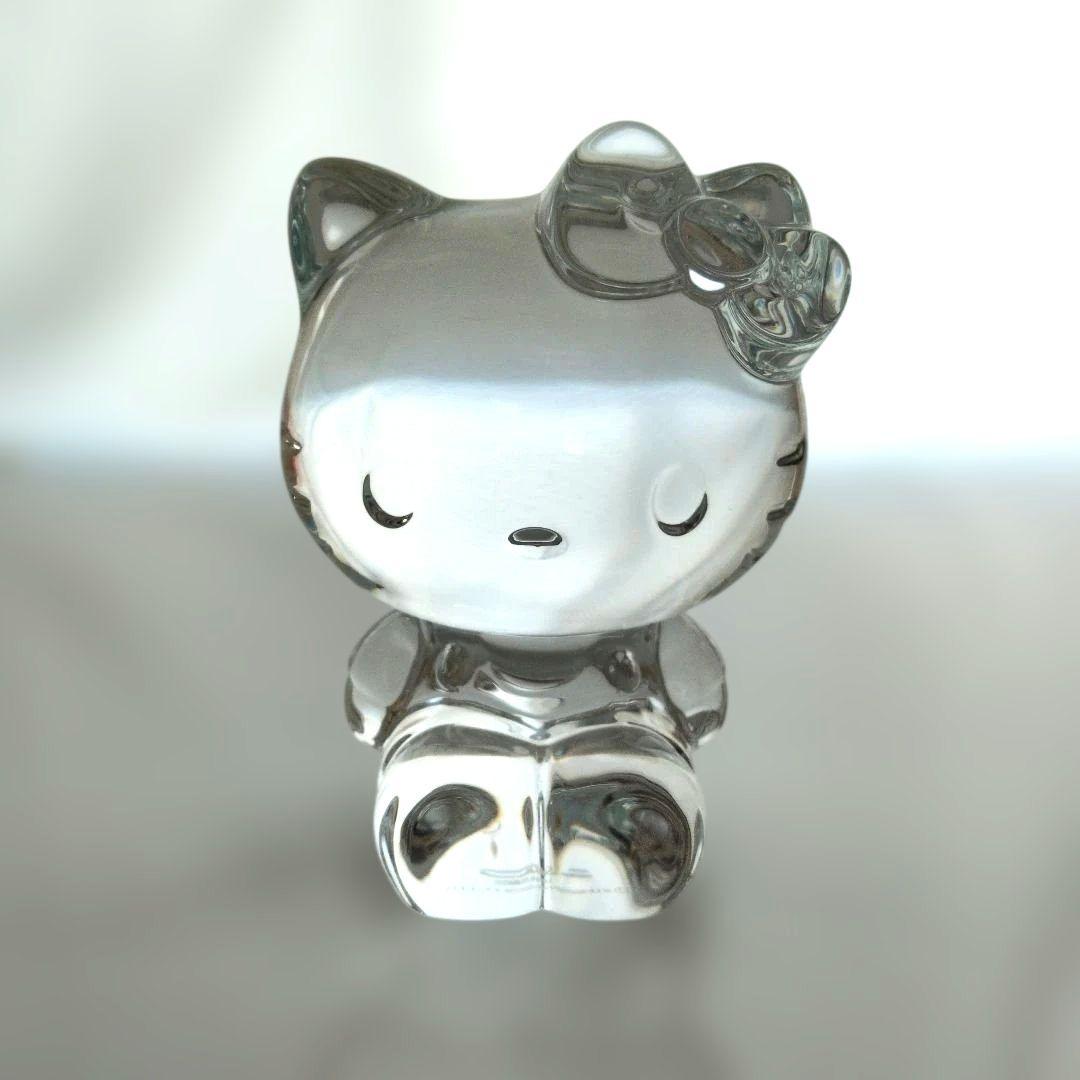 【新品】バカラ　キティ　Kitty　ハローキティ　フィギュア　限定品　箱付き