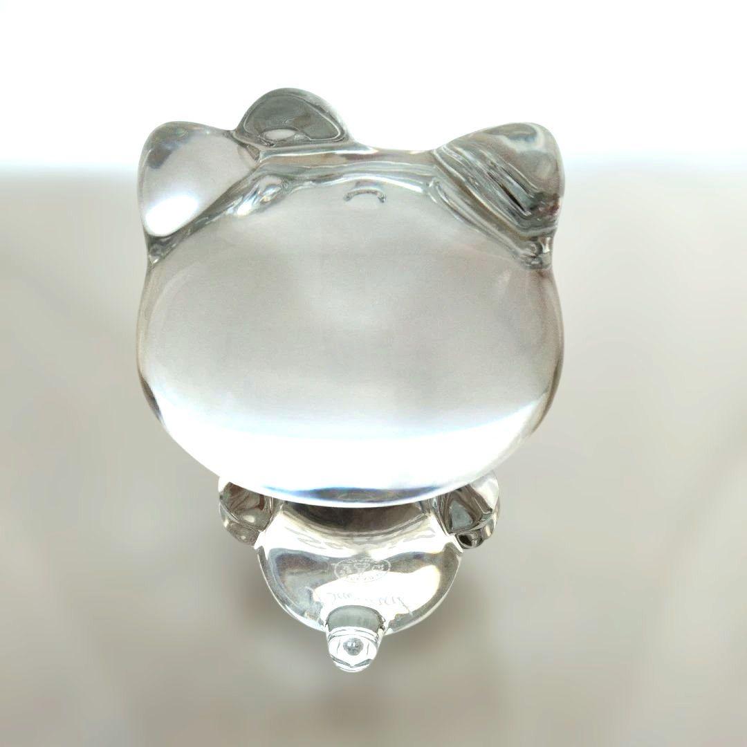 【新品】バカラ　キティ　Kitty　ハローキティ　フィギュア　限定品　箱付き