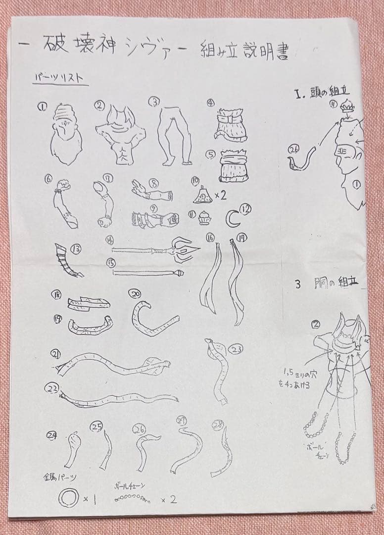 女神転生　破壊神シヴゥ　ガレージキット　ジャンク