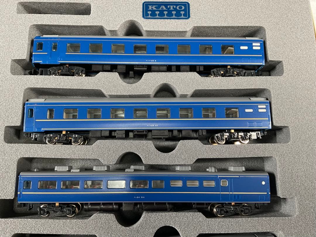 KATO 10-163 JR北海道　24系25形全帯　北斗星