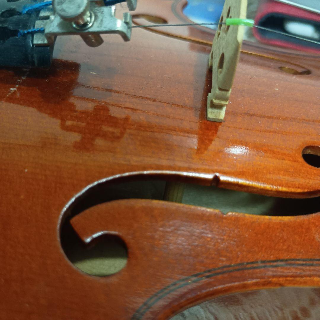 初心者　鈴木バイオリン 1/8 鈴木弓付き No.220 1984年