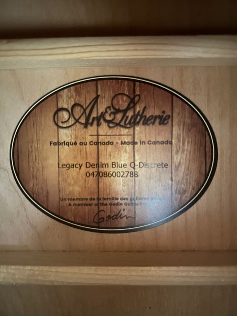 ギター Art & Lutherie Legacy Denim Blue