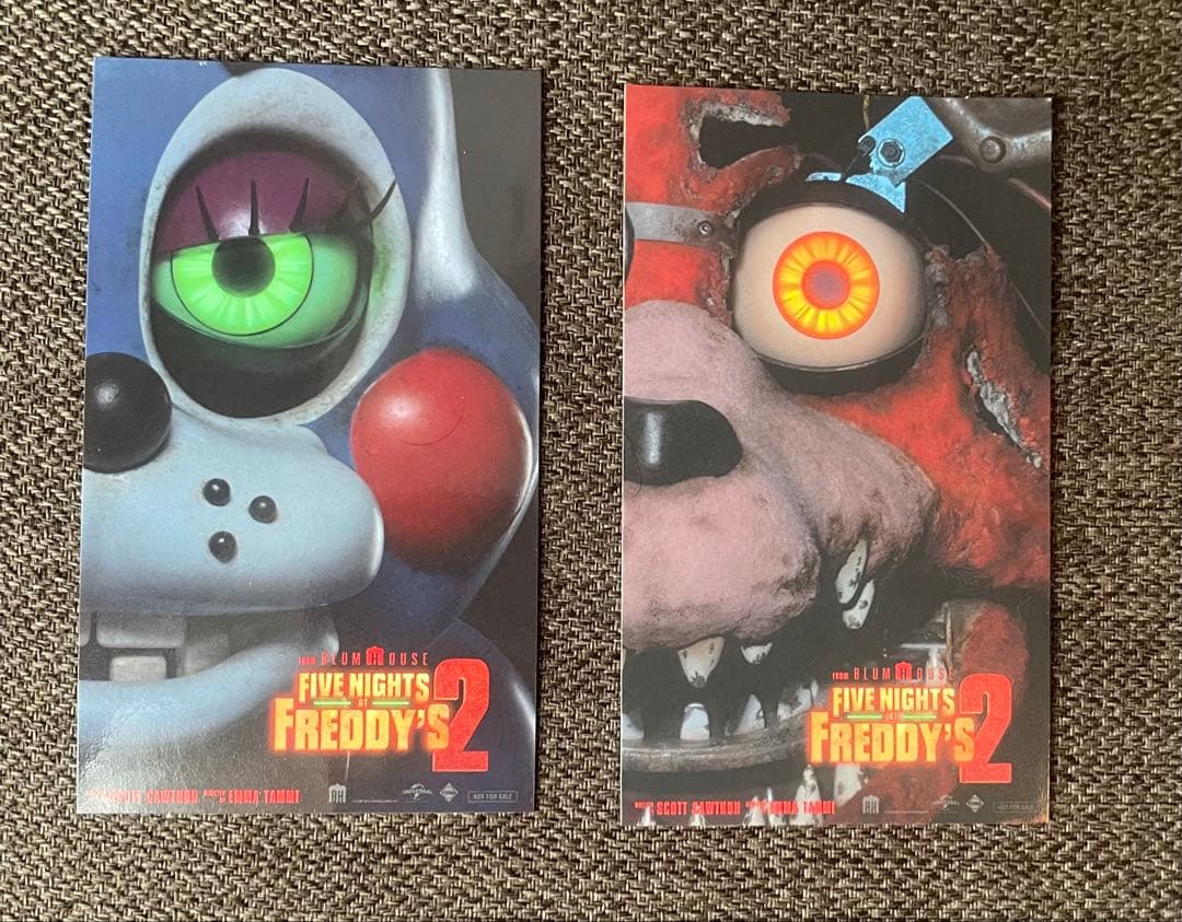 ファイブ・ナイツ・アット・フレディーズ2 入場者特典 ステッカー コンプ