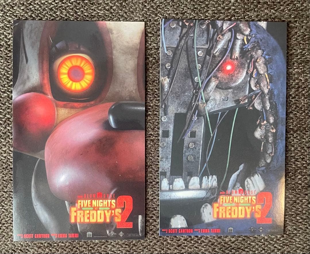 ファイブ・ナイツ・アット・フレディーズ2 入場者特典 ステッカー コンプ