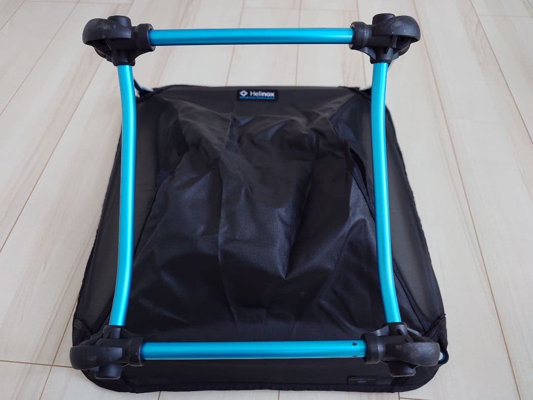 美品 Helinox ヘリノックス グラウンドチェア BK ブラック