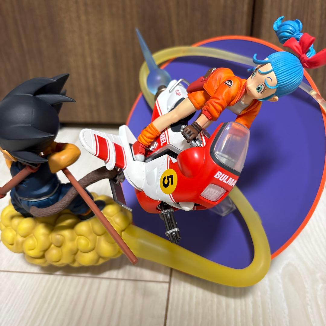 【開封品・外箱なし】フィギュアーツZERO 孫悟空＆ブルマ