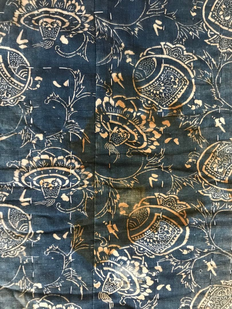 古布　木綿　刺子　 襤褸　155×153.5