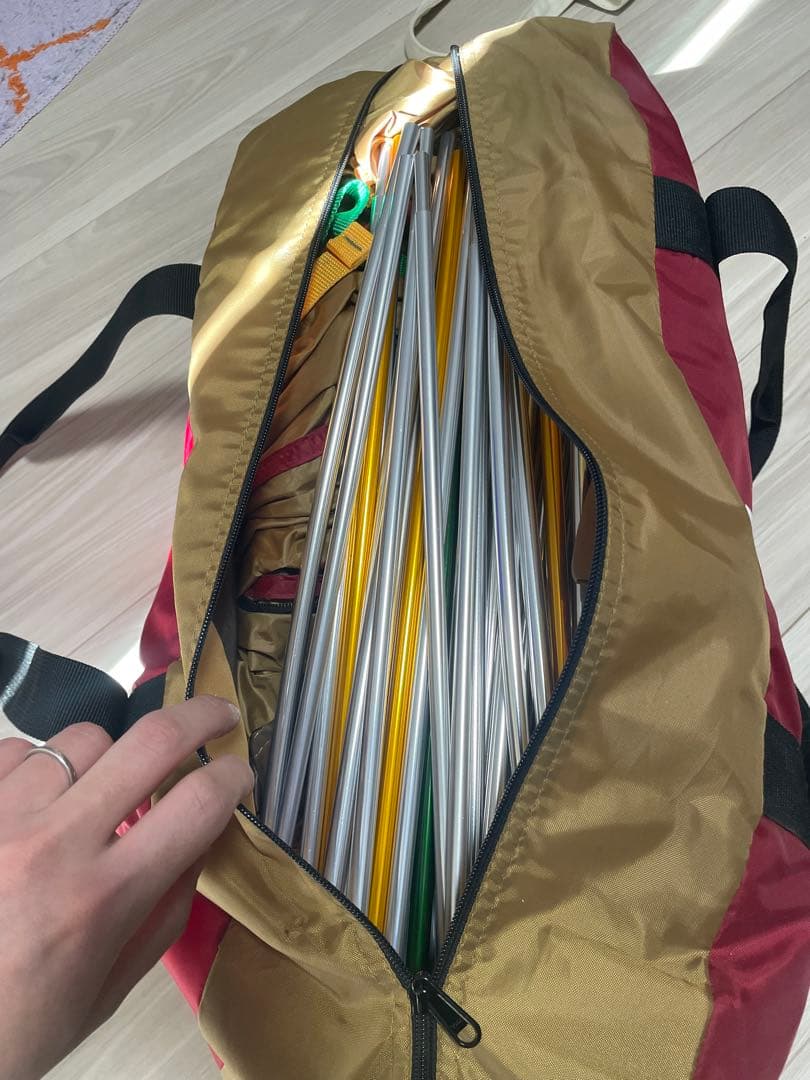  peak アメニティドームs フロアマットセット　使用4回