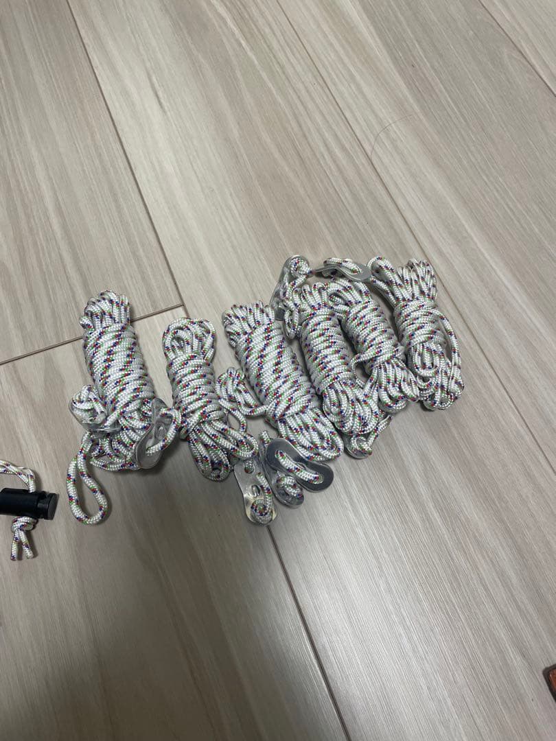  peak アメニティドームs フロアマットセット　使用4回