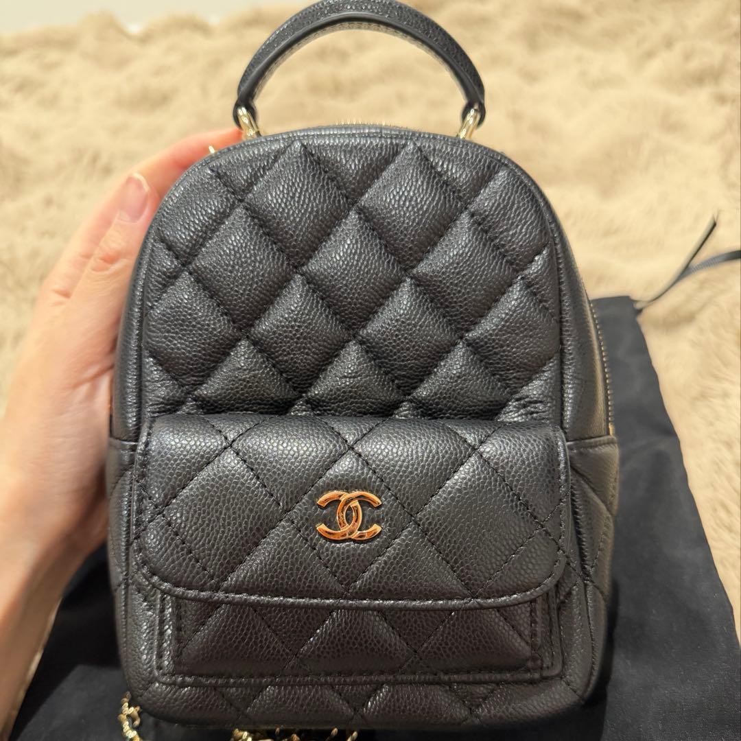 CHANEL MAKEUPバックパック　リュック　キルティング　ノベルティ