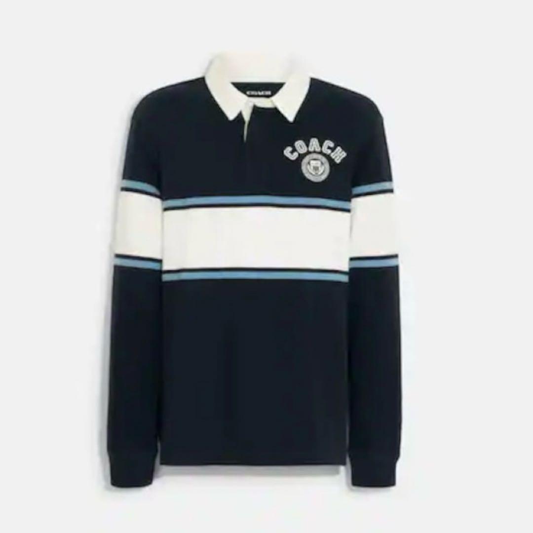COACH ラガーシャツ　ラグビーシャツ　XXL ポロシャツ