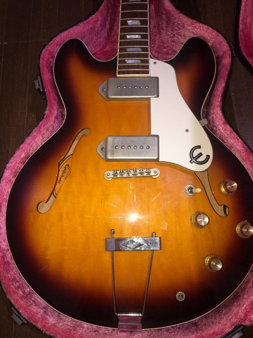 エピフォン サンバースト ギター　CASINO SB