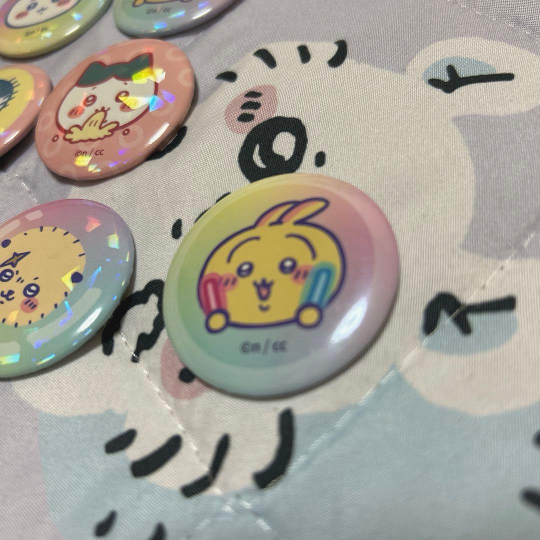 ちいかわ 韓国 ホログラム缶バッジ エラー品 まとめ売り