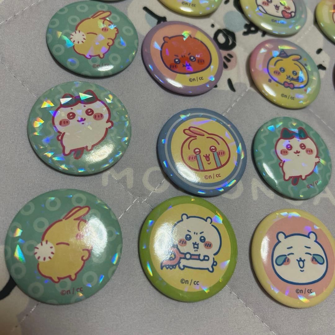 ちいかわ 韓国 ホログラム缶バッジ エラー品 まとめ売り