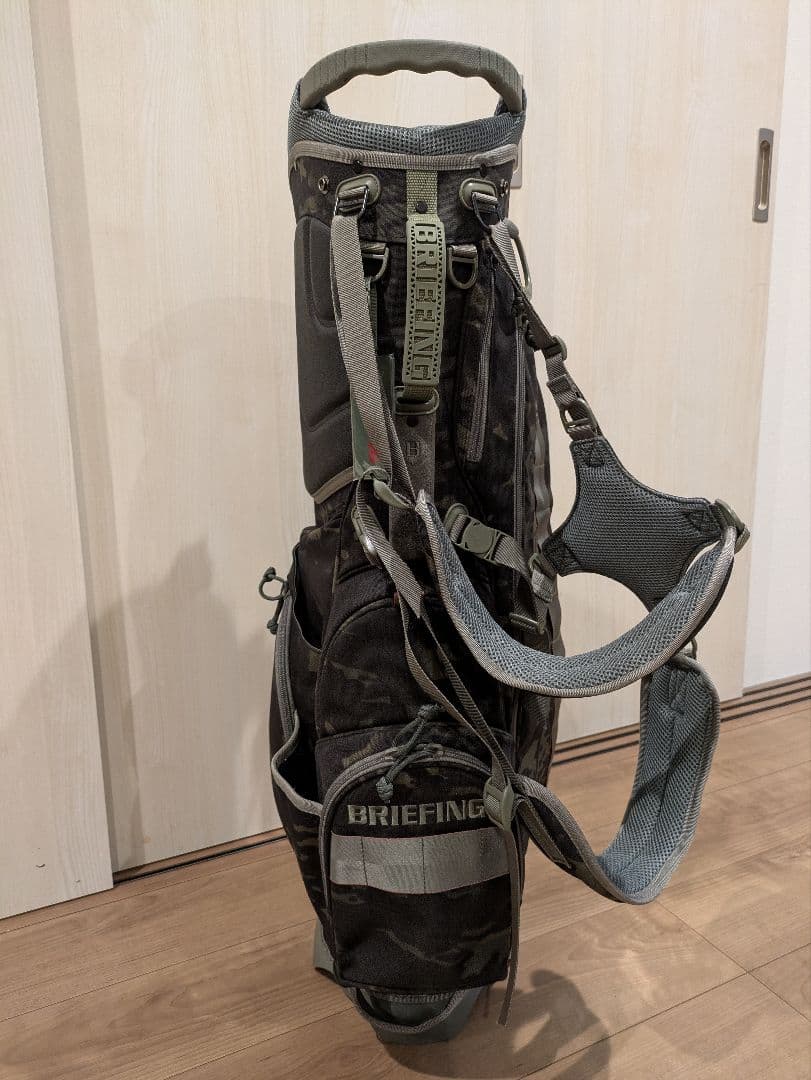 BRIEFING スタンドキャディバッグ CR-4 WOLF GRAY