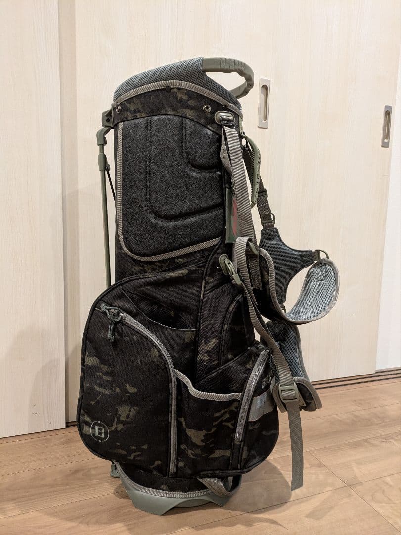 BRIEFING スタンドキャディバッグ CR-4 WOLF GRAY