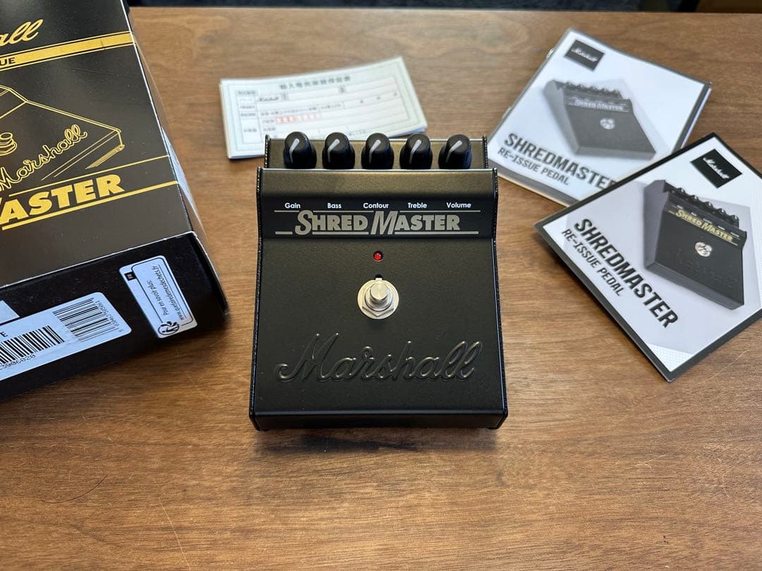 美品 完動品 Marshall ShredMaster 復刻版 箱・付属品あり