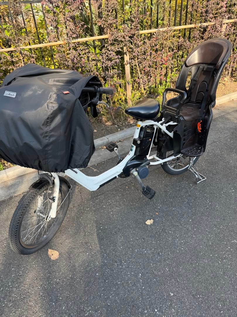 パナソニック 電動アシスト自転車　BE-ENMK03 白