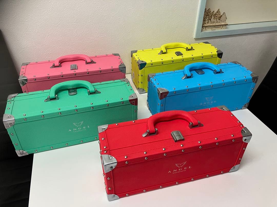 五本フル 美品BOX ANGEL Champagne Brut エンジェル