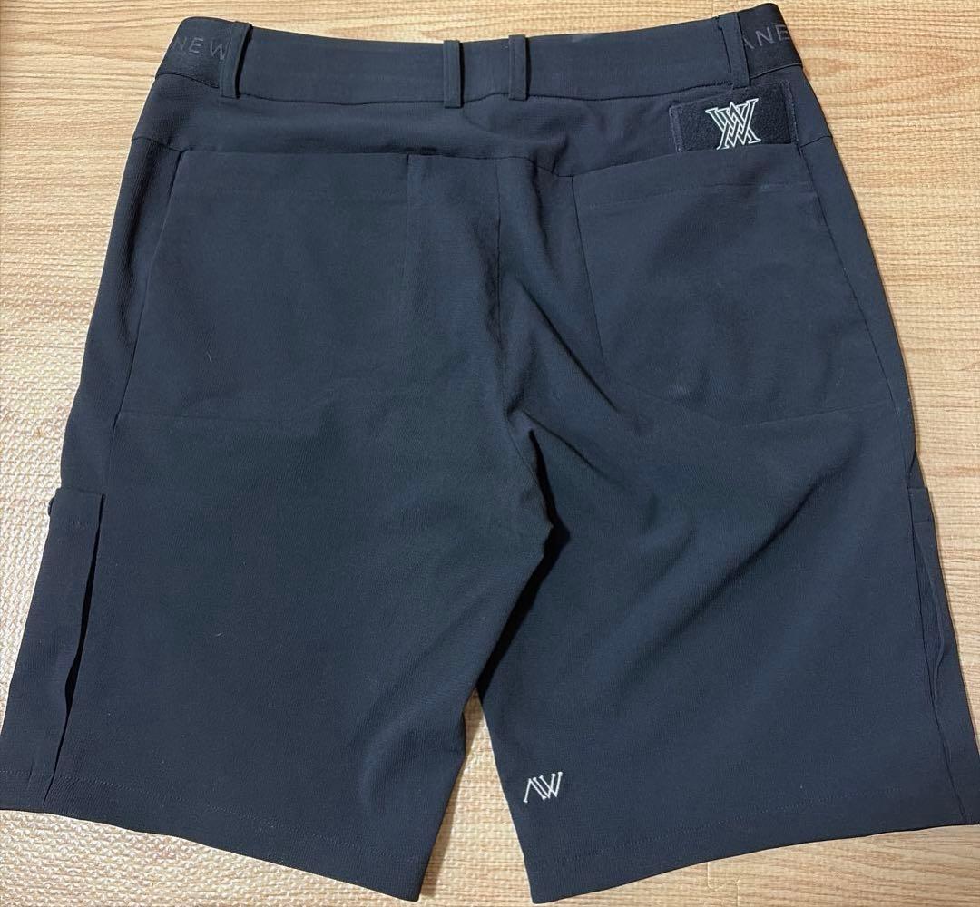 【希少】ANEWGOLF ハーフパンツ　Lサイズ　ブラック