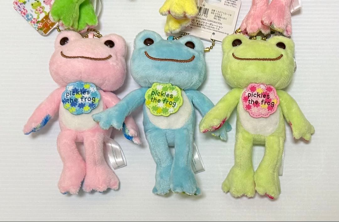 かえるのピクルスマスコット6点セット⑤未使用品