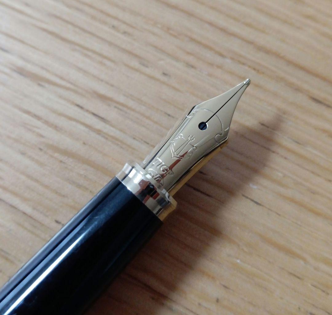 SAILOR　セーラー　万年筆　太字　TIGP　ブラック✕ゴールドカラー軸