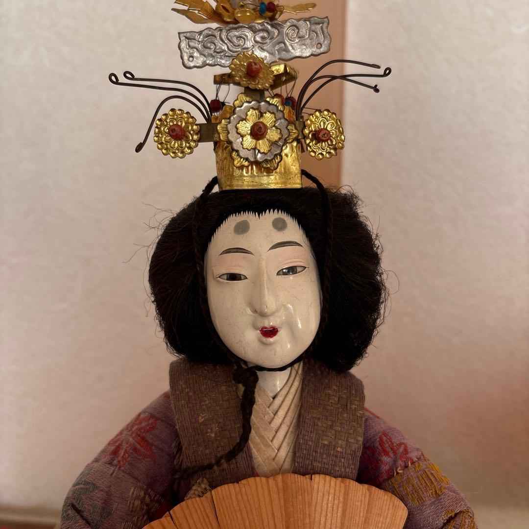 大正 昭和初期 雛人形 アンティーク 骨董 レトロ 戦前 ひな人形