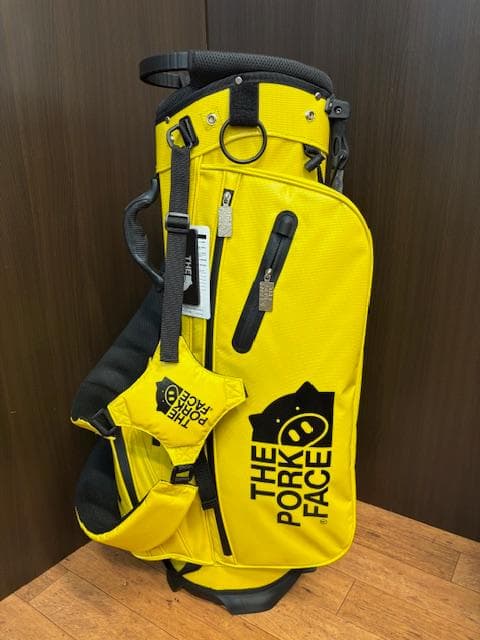新品 THE PORK FACE キャディバッグ イエロー