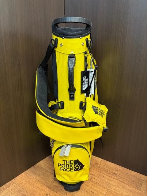 新品 THE PORK FACE キャディバッグ イエロー