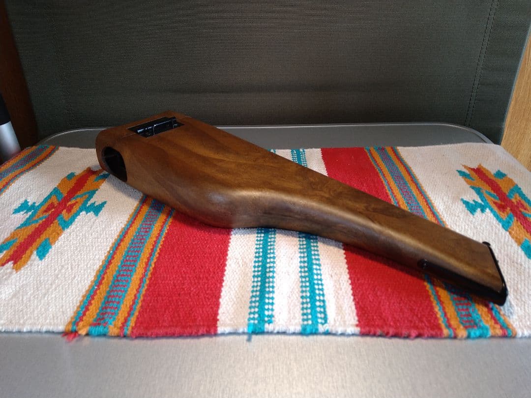 未使用！ＡW製モーゼルM712ガスガン用　フェイクウッドストックホルスター！