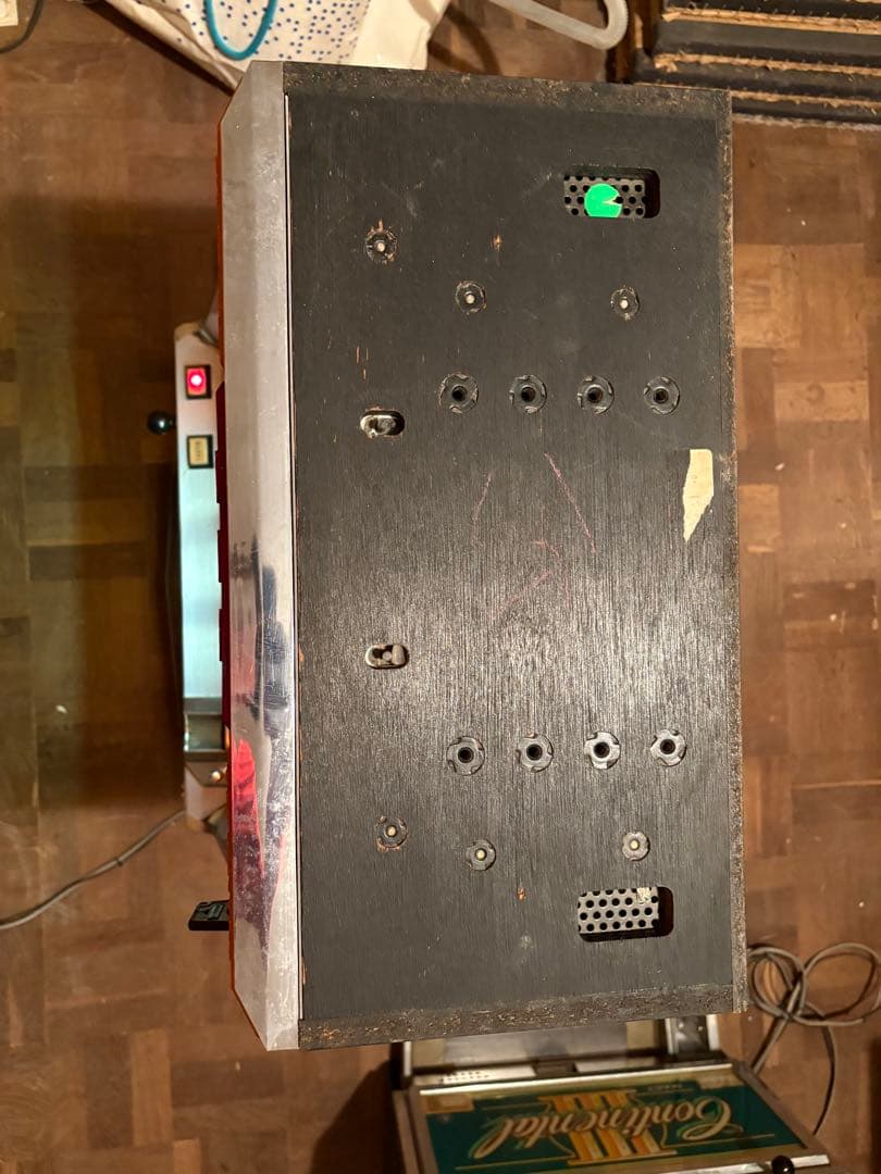 【通電確認済み】パチスロ実機 コンチネンタルII 青 昭和レトロ スロットマシン