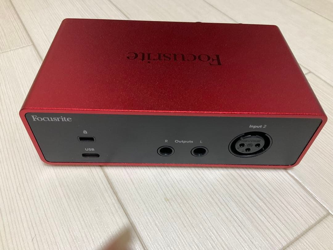 Focusrite Scarlet Solo （gen4）