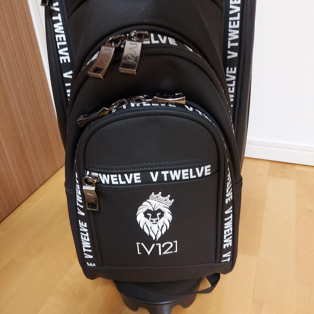 【週末特価・美品】V12(ヴィトゥエルヴ)　スタンドキャディバッグ