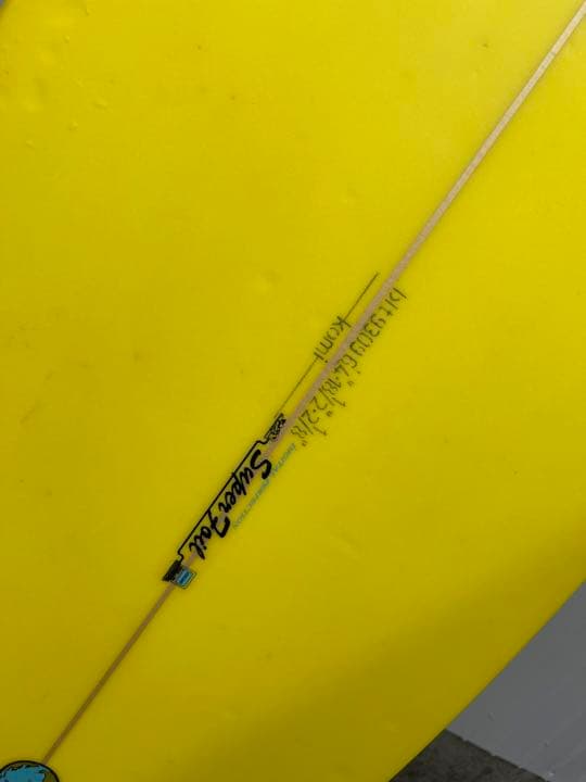 【ライトニングボルト】レトロサーフボード USED 6’4