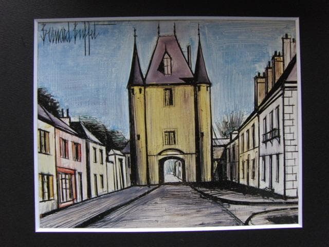 ベルナール・ビュッフェ、「ヴィルヌーヴ・シュル・イヨンヌ」