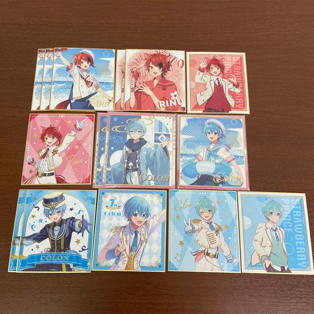 ❶すとぷり ミニ色紙 フォトカード ブロマイド 実写 コレカ まとめ売り