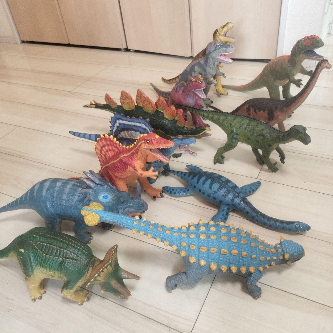 恐竜フィギュアセット 多色 13体