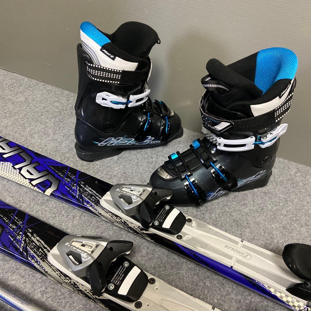 ★メンテナンス済　大人スキーセット　板153cm ブーツ 25cm