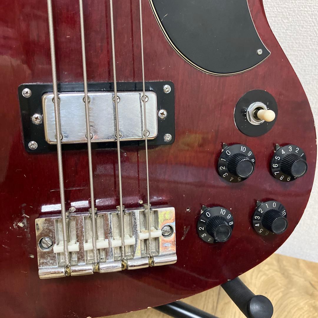 ビンテージ グレコ グネコ EB-350音出しOK　ハードケース付　中古品