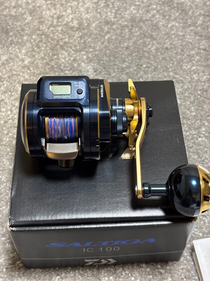 DAIWA SALTIGA IC 100 ベイトリール右巻き 新品・未使用