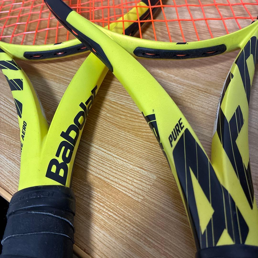 Babolat Pure Aero テニスラケット 2本セット