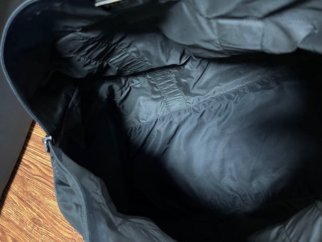 【 美品 】PRADA ボストンバッグ 2way 三角ロゴ ナイロン ブラック