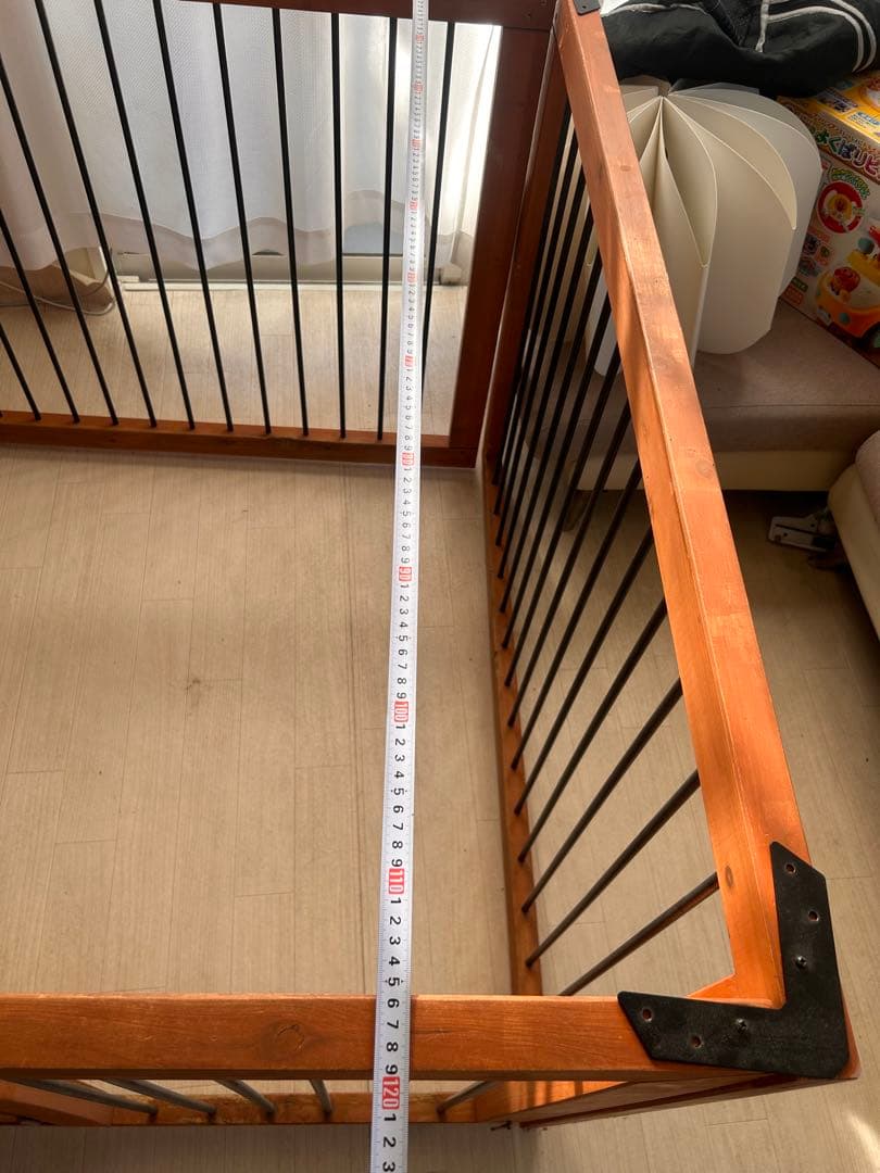 大型犬 中型犬 ペットサークル 木製フレーム