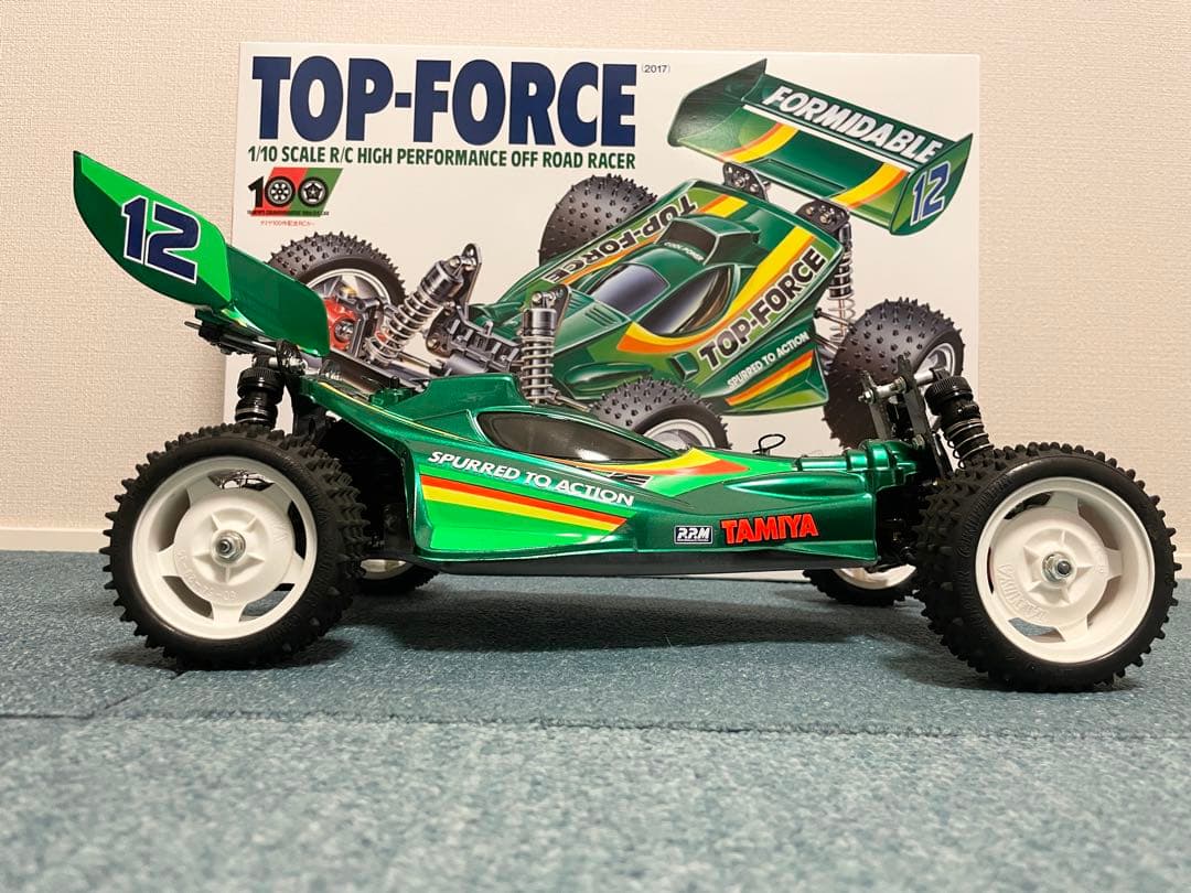トップフォース(2017) フルベアリング ＋ アルミモーターベース 換装済み