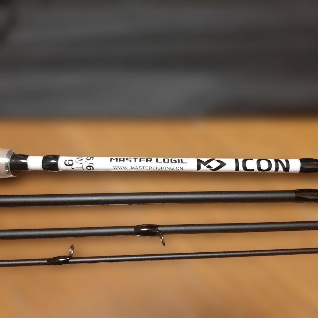 ★新品NEW！★MASTER LOGIC★9フィート4ピース★袋付でケース無し