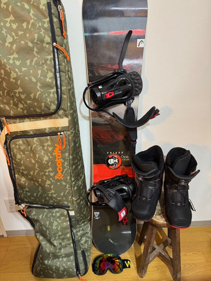 head スノーボードフルセット　ボード157 ブーツ27.5cm