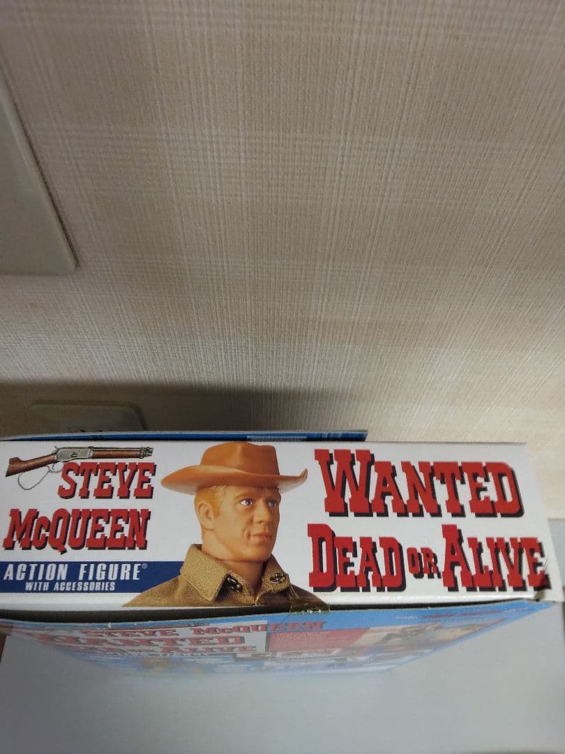 スティーヴ・マックィーン　拳銃無宿フィギュア　激レア/新品未開封/入手困難稀少品