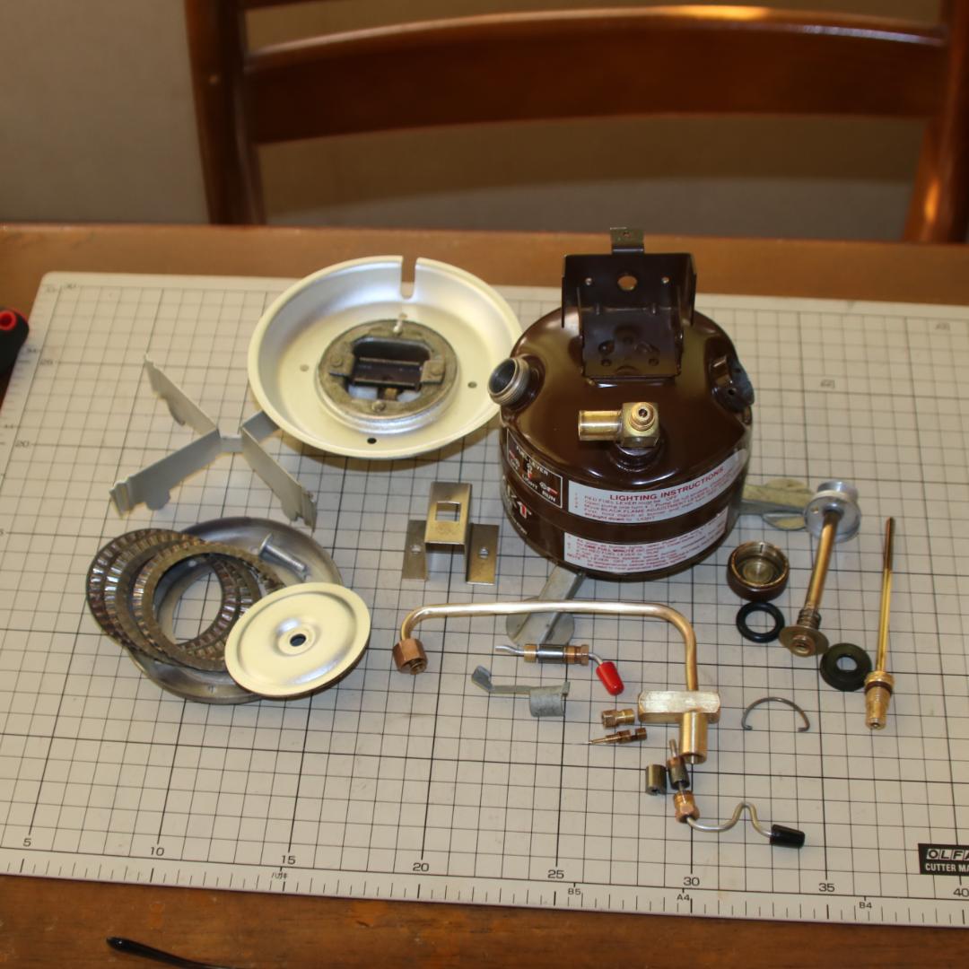 超美品　希少　ヴィンテージ　コールマン 400 茶ピーク１　No.37