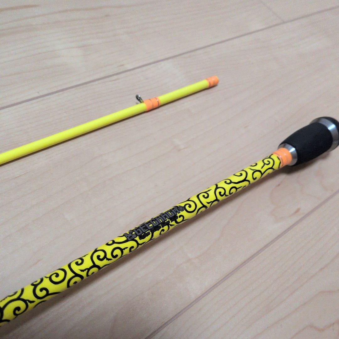 イカメタル 泥棒竿 GEECKACK DORO-B65H　イエロー